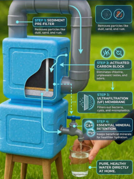 Smart Water Box Purification Technology 